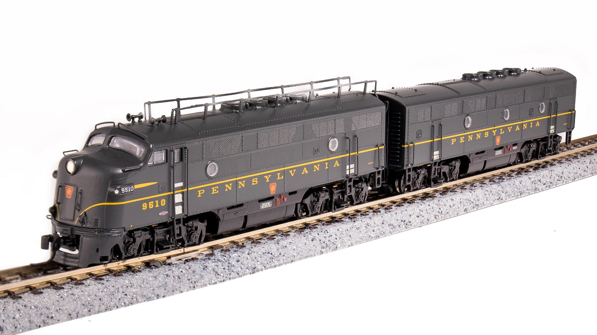 BLI 6835 N Scale EMD F3A-(Unpowered B) Diesel Set Pennsylvania PRR 9510A/B Paragon4 DCC