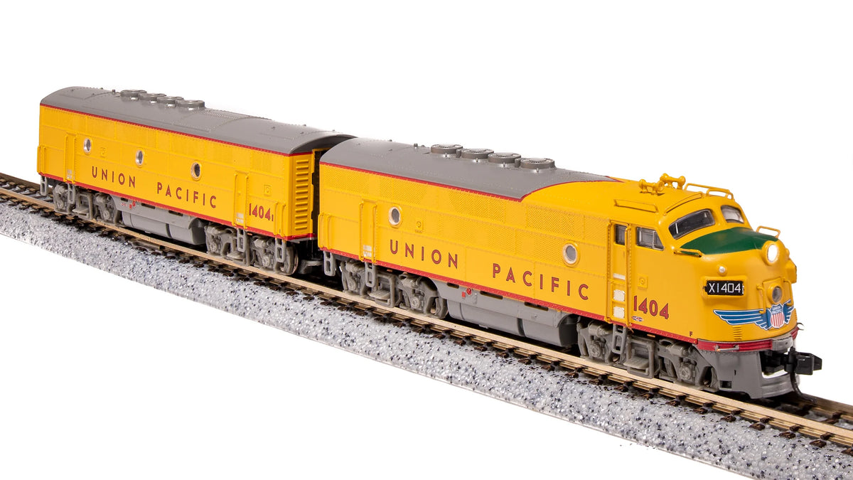 BLI 6836 N Scale EMD F3A-(Unpowered B) Diesel Set Union Pacific UP 1404/1404B Paragon4 DCC