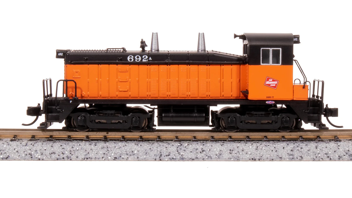 BLI7519 N Scale EMD SW7 Diesel Milwaukee Road MILW 692A Paragon4 DCC