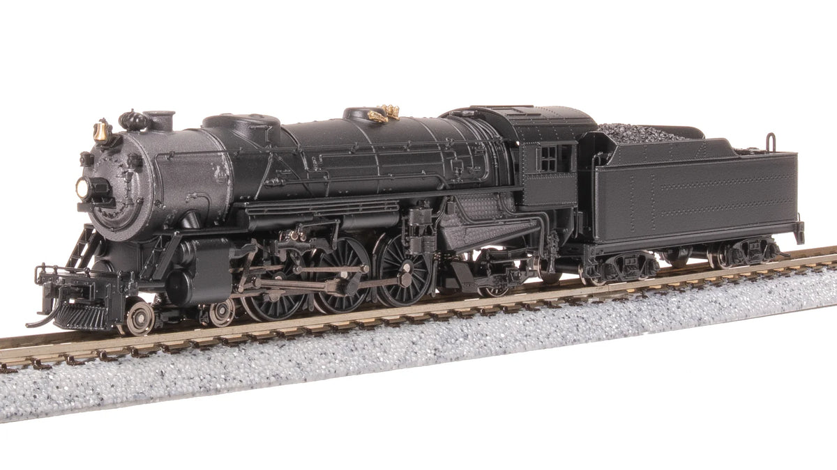 BLI 7992 N Scale USRA 4-6-2 Pacific Steam Locomotive Unlettered Paragon4 DCC