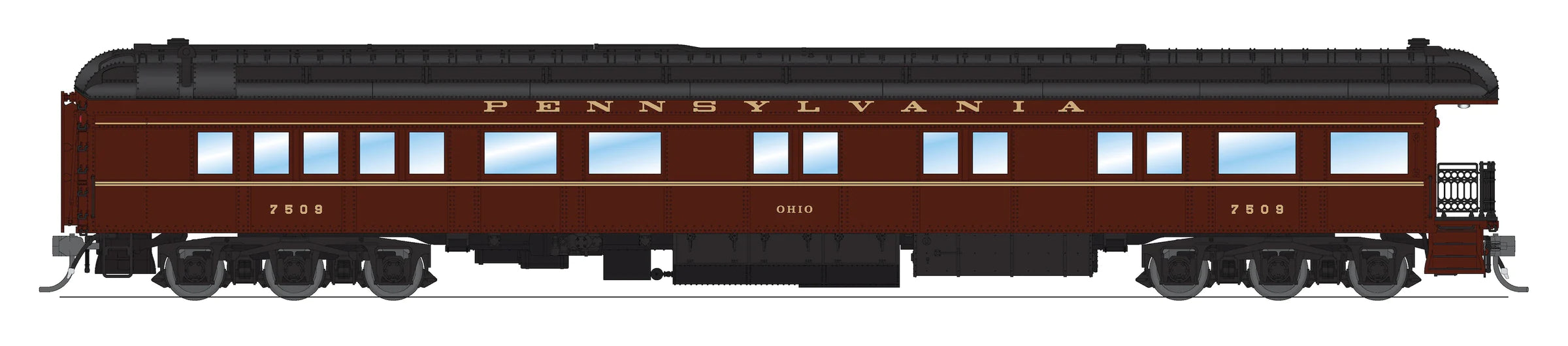 BLI 8973 HO Scale Pennsylvania Z74D Business Car 1950's "PRR 100"