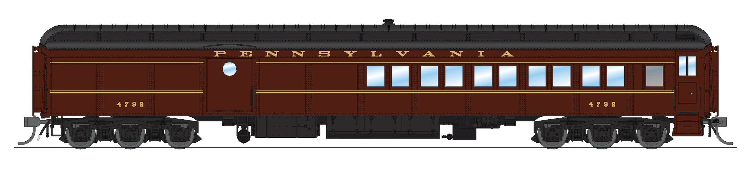 BLI 8985 HO Scale Pennsylvania Combine 1950's PRR 5125
