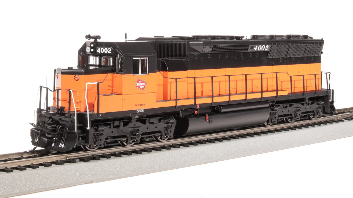 BLI 9004 HO Scale EMD SD45 Milwaukee Road MILW 4002 Stealth DC