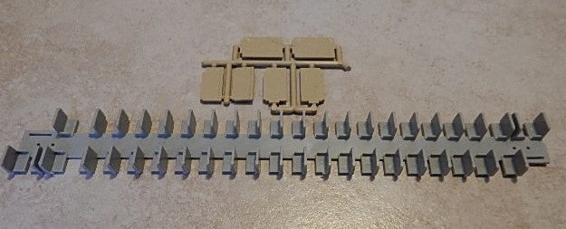 Branchline Trains 51118 HO Scale Coach Seats with Partitions