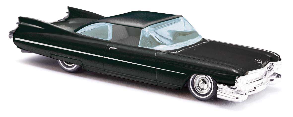 Busch 45131 HO Scale 1959 Cadillac Eldorado Convertible Black