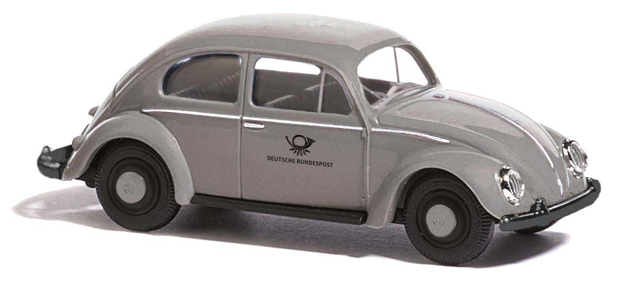 Busch 52964 HO Scale 1955 Volkswagen Beetle with Oval Rear Window