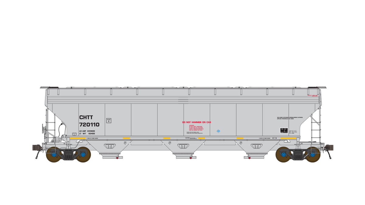 Class One Model Works FC00526 HO Scale ARI 5200 Covered Hopper CHTT 720405