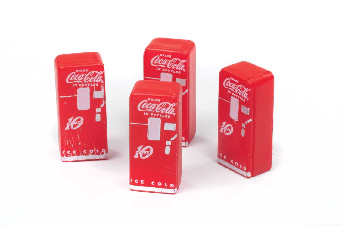 Classic Metal Works 20254 HO Scale 1950's Coca-Cola Machines