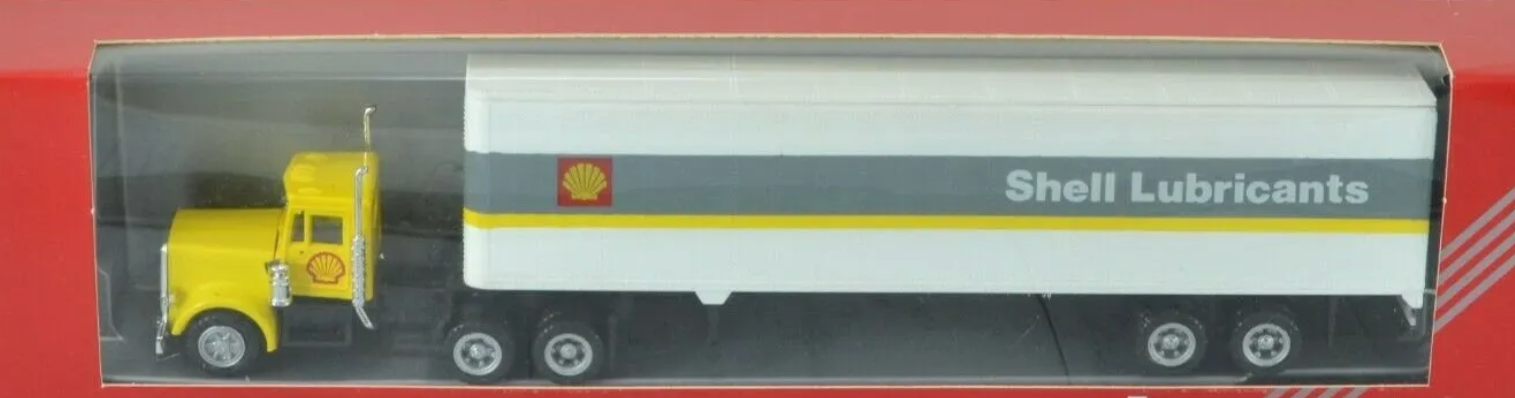 Con-Cor 025-009301 HO Scale Shell Lubricants Tractor with 45' Trailer