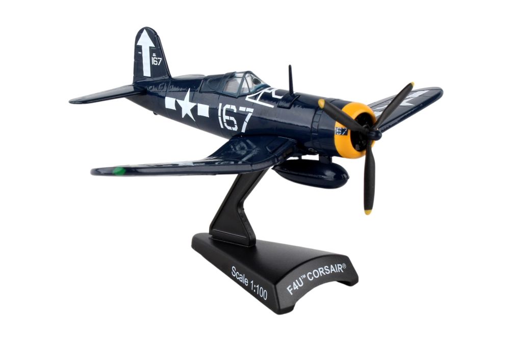 DARON PS5356-4 Postage Stamp 1/100 F4U Corsair #167 USMC Aircraft