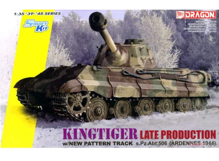 Dragon Models 6900 1/35 German Kingtiger (s.Pz.Abt.506 Ardennes 1944)