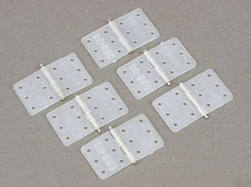 Du-Bro 118 Small Nylon Hinge (6 Pack)