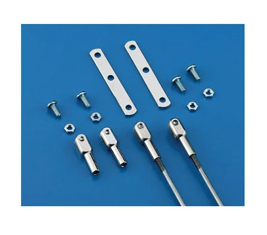 Du-Bro 205 4-40 Steel Rod End Assembly