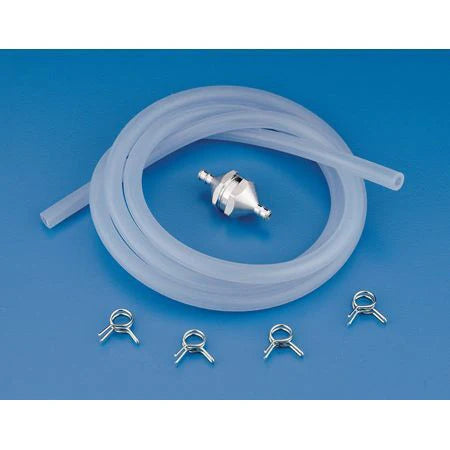 Du-Bro 681 3/32" (2.3mm) Fuel Tubing with Filter and Fuel Line Clips