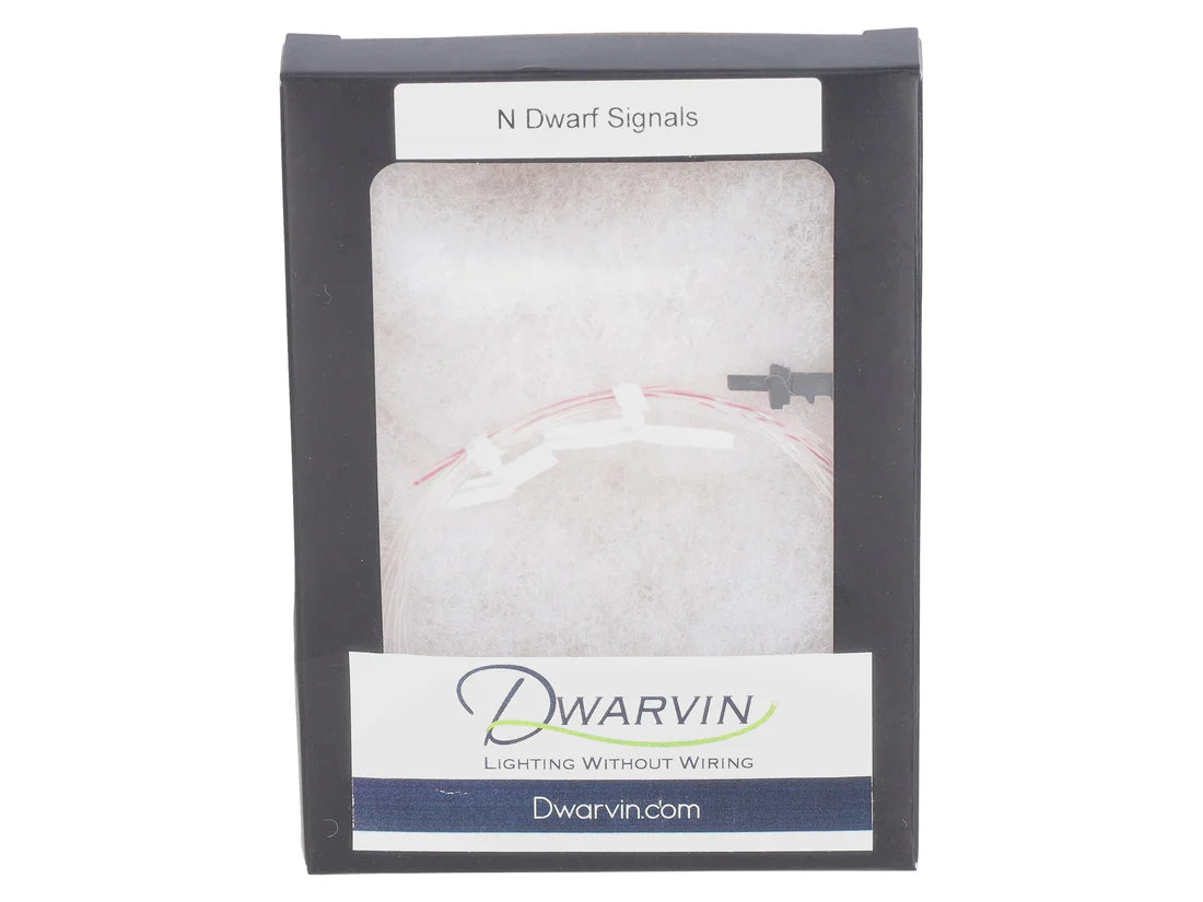 Dwarvin DVFLBS201 N Scale Fiber-Lit 2-Color Dwarf Signal