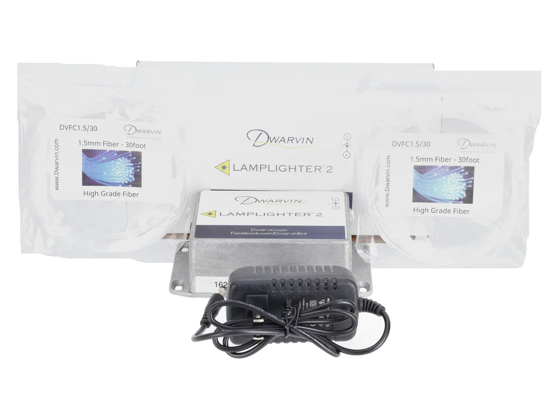 Dwarvin DVSK202 Lamplighter 2 Starter Kit with 2 Packets of 1.5mm Fiber