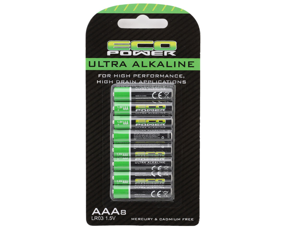 EcoPower 5060 Ultra Alkaline AAA Batteries