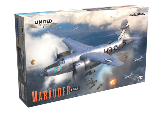 Eduard 2146 1/72 WWII B-26F/G Marauder US Medium Bomber (Limited Edition)