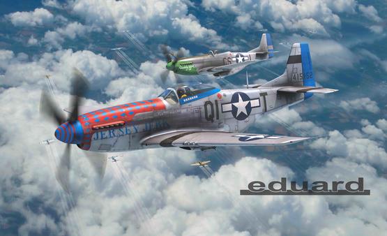 Eduard 2147 1/72 WWII P51-D US Fighter Dual Combo