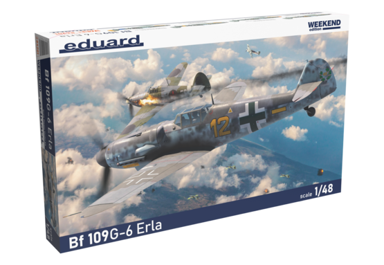 Eduard 84201 1/48 Bf 109G-6 Erla German Fighter