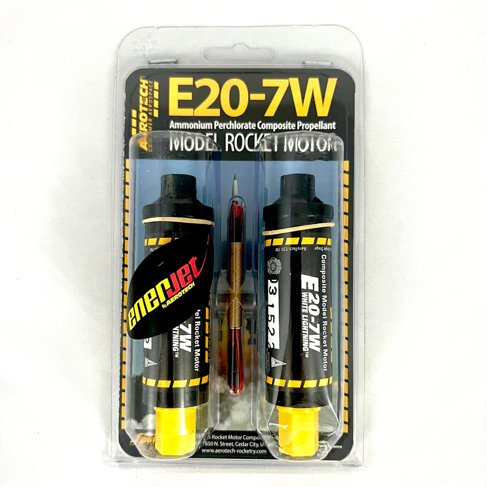 Enerjet Aerotech 52007 E20-7W Rocket Motor