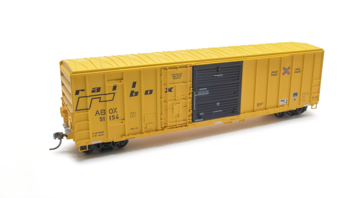Exactrail Evolution EE1810-1 HO Scale FMC 5277 Combo Door Boxcar Railbox "Op Lifesaver" ABOX 51154