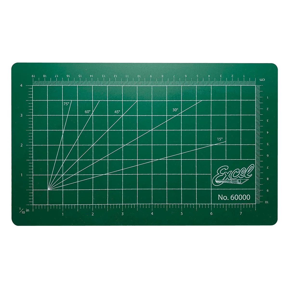 Excel 60000 Green Self Healing Cutting Mat 5-1/2 x 9