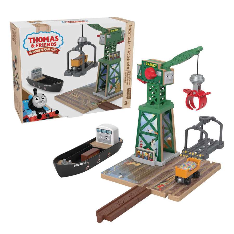 Fisher Price Thomas & Friends Wooden Railway Brendam Docks Accessory