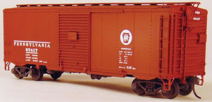 Funaro & Camerlengo HO Scale PRR X37 & X37A Boxcar Resin Kit