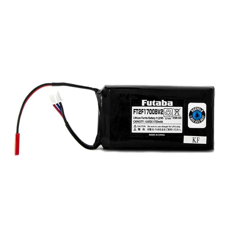Futaba 1700mAh LiFe Transmitter Battery 6.6V