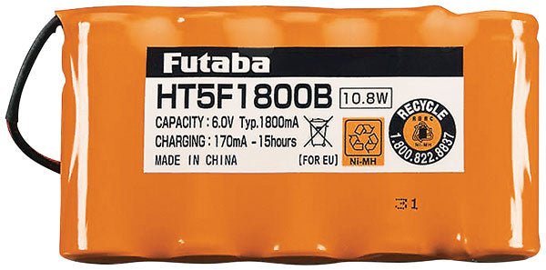 Futaba 1800mAh 6.0V NiMh Transmitter Battery