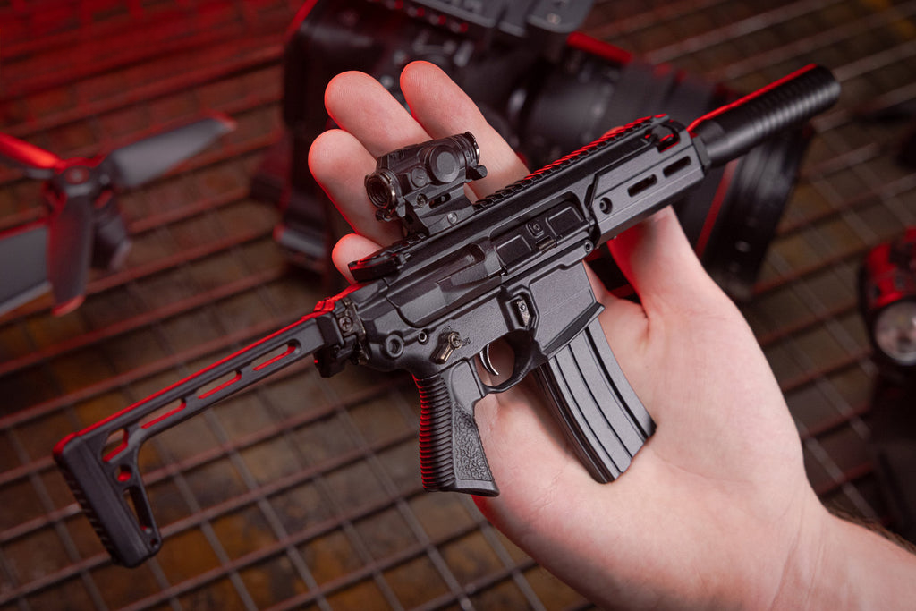Goat Guns 1:3 Scale SIG MCX Diecast Gun Model - Black