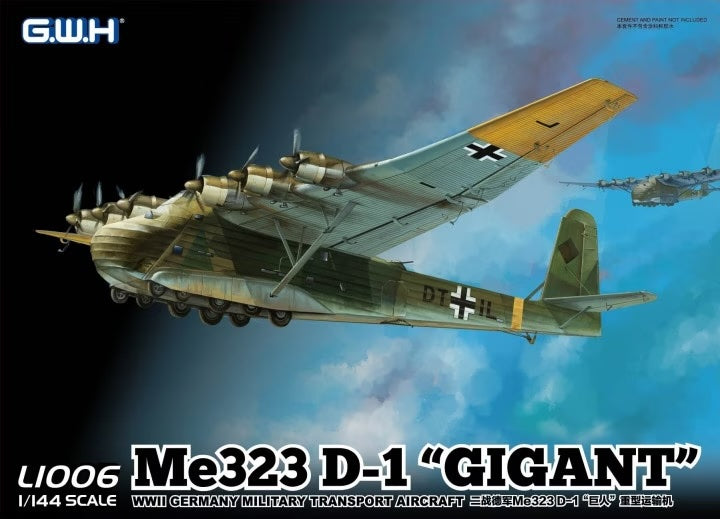 Great Wall Hobby 1006 WWII Me323D1 Gigant German Military Transport Aircraft Model Kit