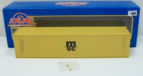 Atlas 4009-6 MSC #8696490 "O" 40' Container