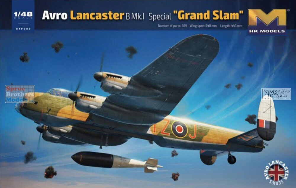 HK Models 01F007 1/48 Avro Lancaster B Mk.I Special "Grand Slam"