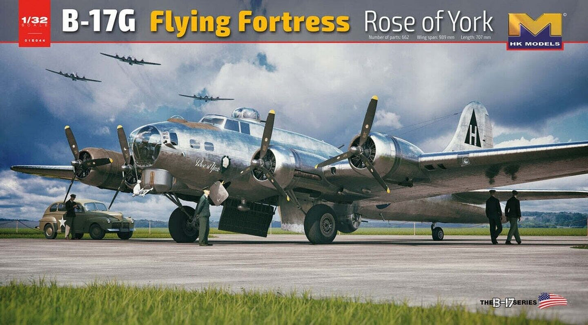 HK Models 01E044 1/32 B-17G Flying Fortress "Rose of York"