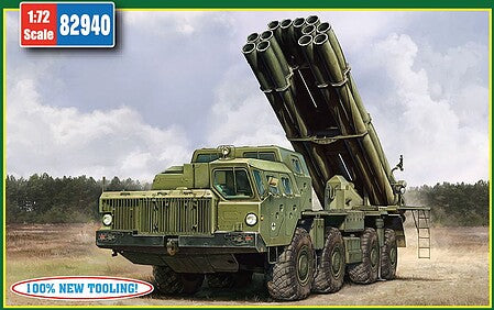 Hobby Boss 82940 1/72 Russian 9A52-2 Smerch-M MRLS Rocket Launcher