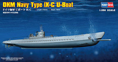 Hobby Boss 83508 1/350 German DKM Navy Type LX-C U Boat