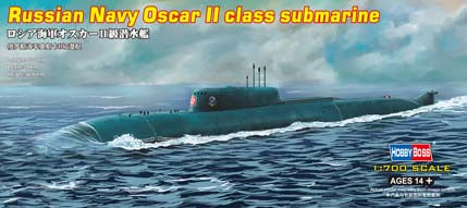 Hobby Boss 87021 Russian Navy Oscar II Class Submarine Model Sub Kit