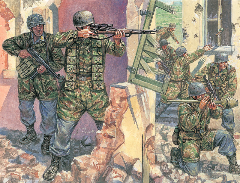 ITALERI 6045 1/72 WWII German Paratroopers Figures