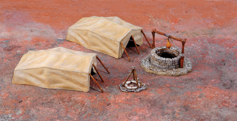 ITALERI 6148 1/72 Desert Well and Tents