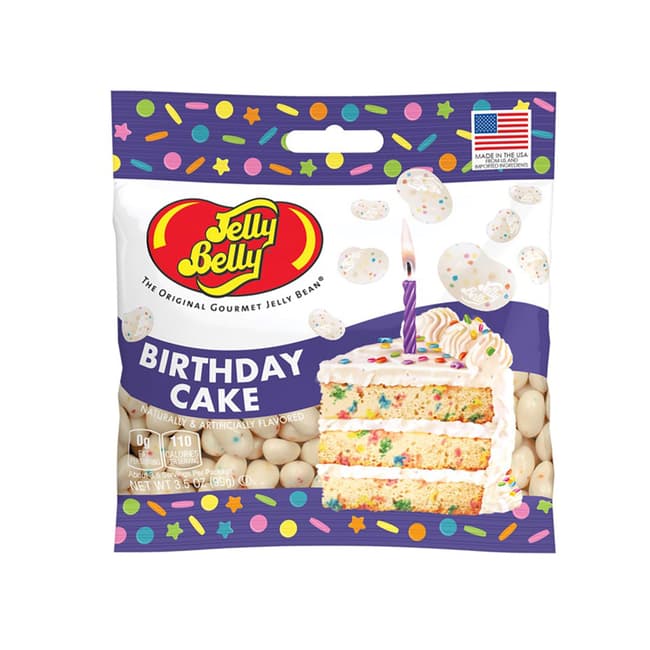 Jelly Belly Birthday Cake Jelly Beans 3.5oz Grab & Go Bag
