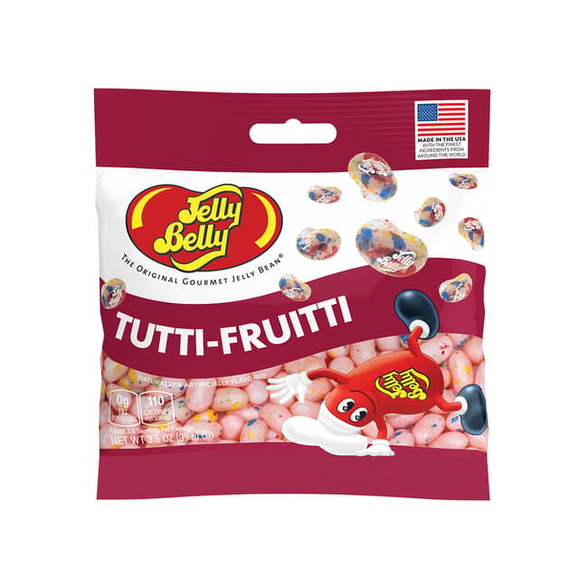Jelly Belly Tutti-Fruitti Jelly Beans 3.5oz Grab & Go Bag