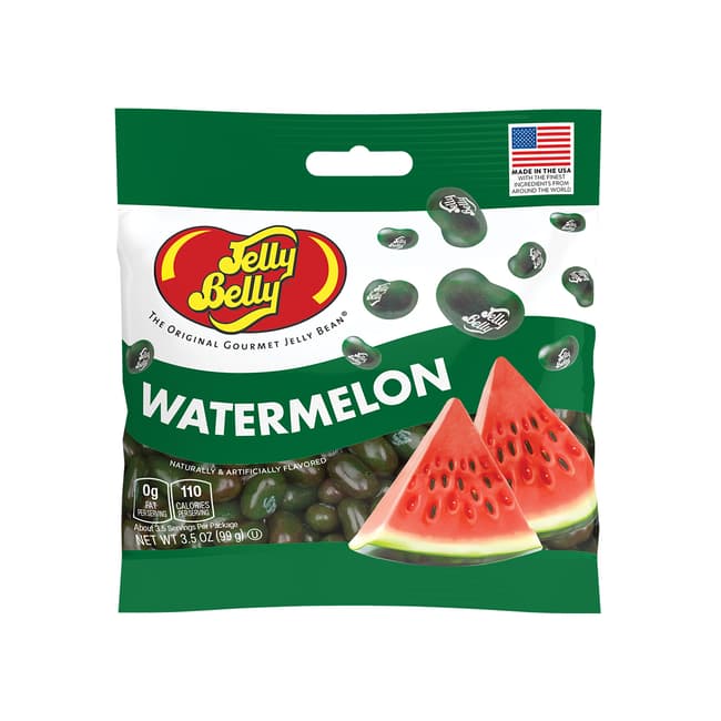 Jelly Belly Watermelon Jelly Beans 3.5oz Grab & Go Bag