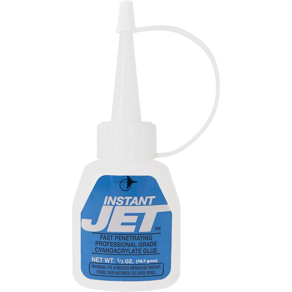 Jet Glues 762 Instant Jet Fast Penetrating CA Glue 1 /2oz