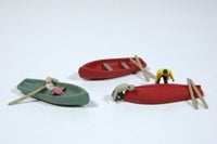 JL Innovative Design 492 HO Scale Row Boats and Oars