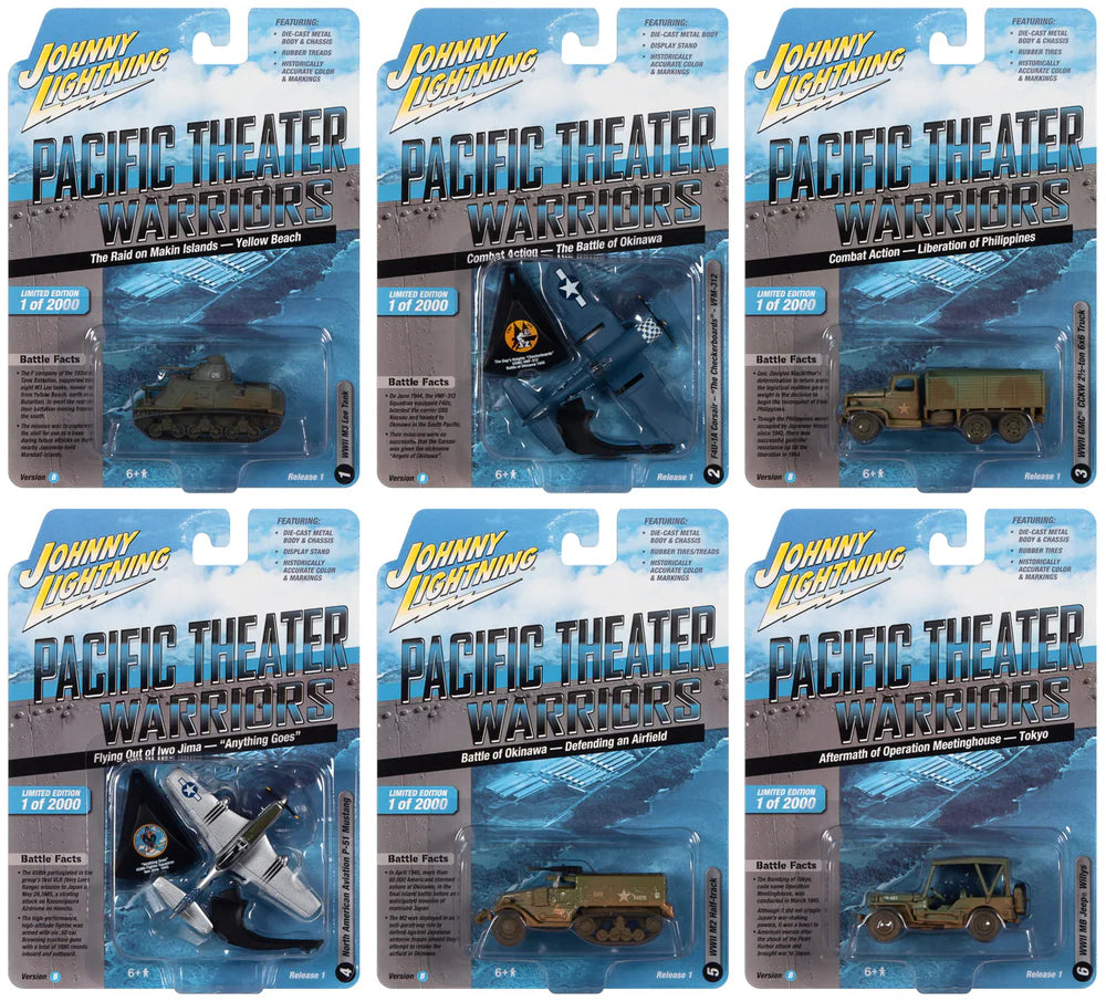 Johnny Lightning JLML007 Pacific Theater Warriors Version B