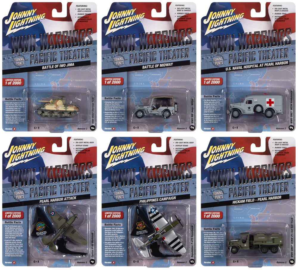 Johnny Lightning JLML008 WWII Warriors European Theater Version A