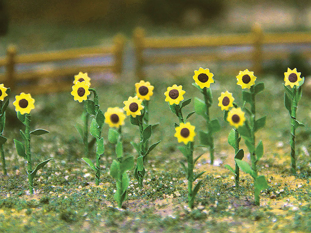 JTT Scenery Products 32506 1" Sunflowers