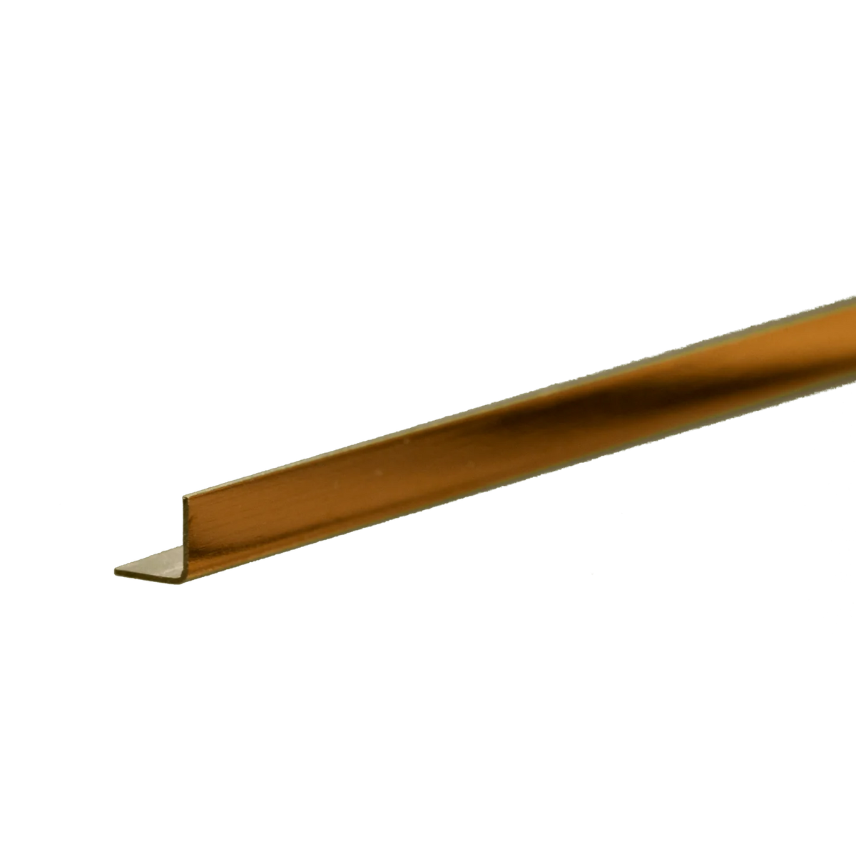 K&S Engineering 9881 .014" Wall 3/16" Leg Lengths Brass Angle